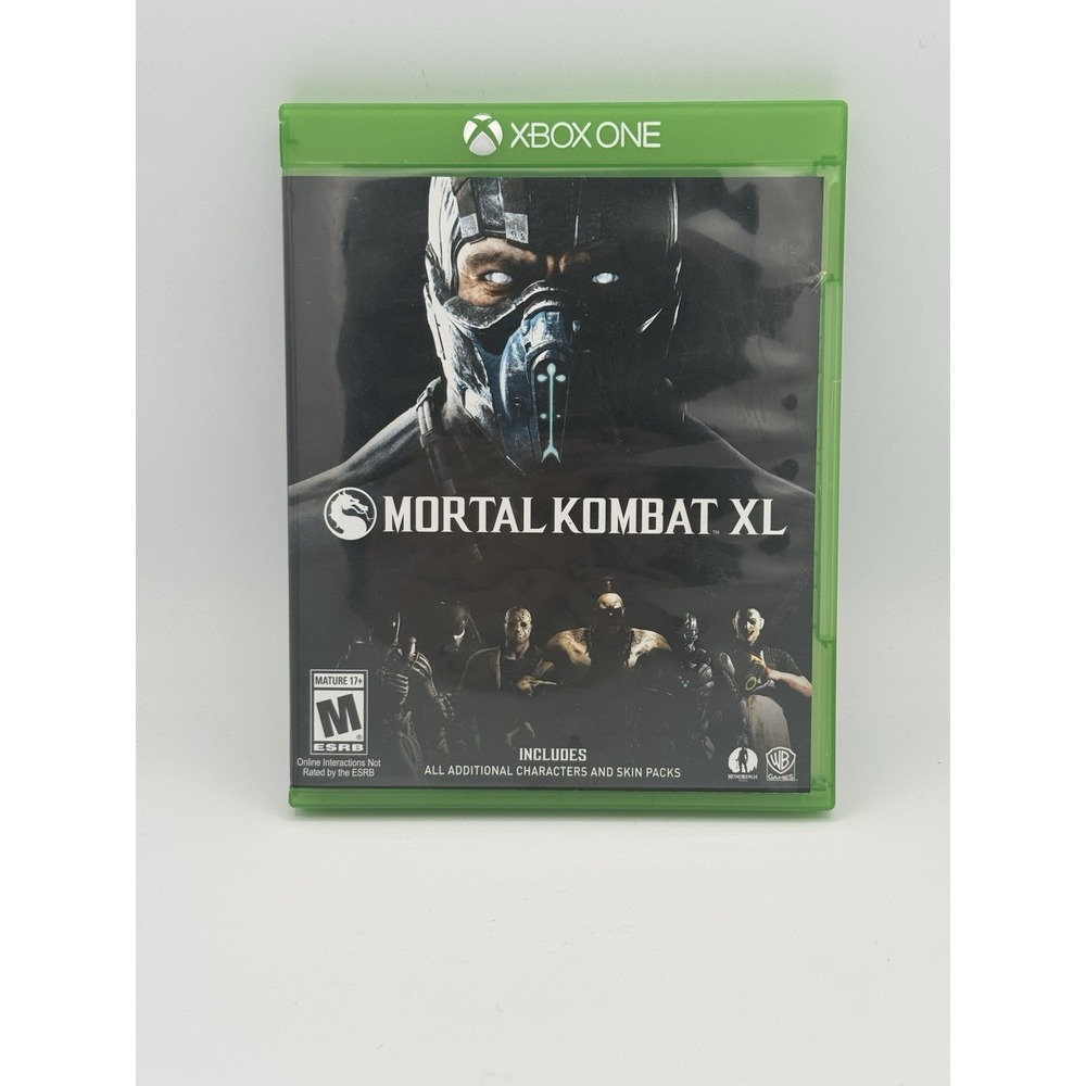 Mortal Kombat XL (Microsoft, Xbox One, 2016) CIB Complete Tested Working